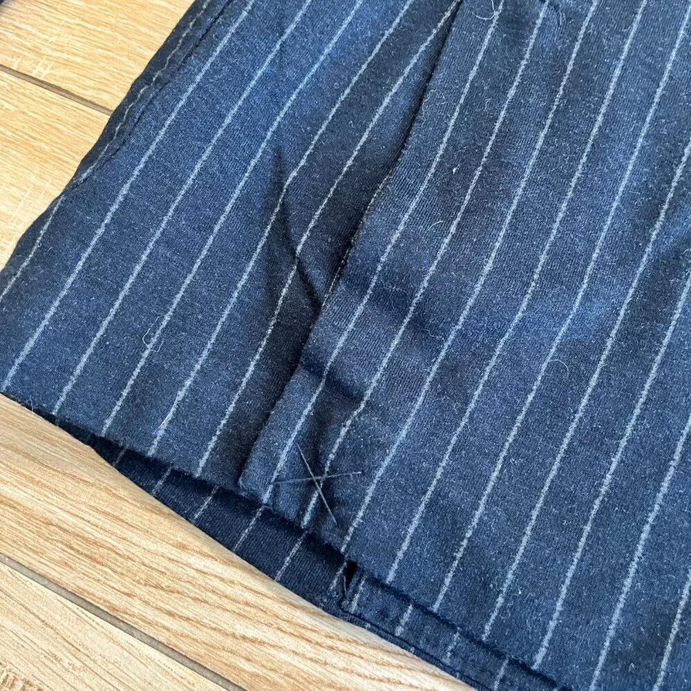 Mens Joseph Abboud Navy Blue Pinstripe Blazer Jacket - XXL
